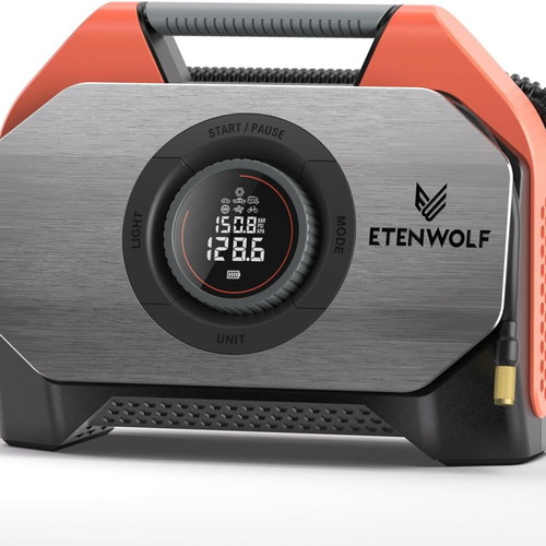 ETENWOLF Vortex S6 powerful cordless air compressor 160 PSI 42 l/min