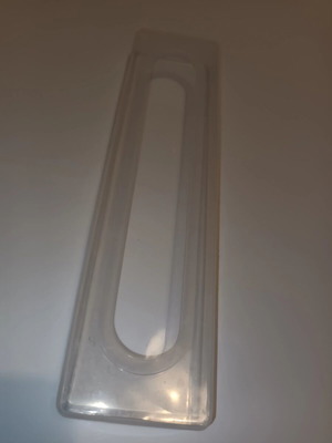 Transparent Silicone TV Remote Control Case 20x5x1.85cm new
