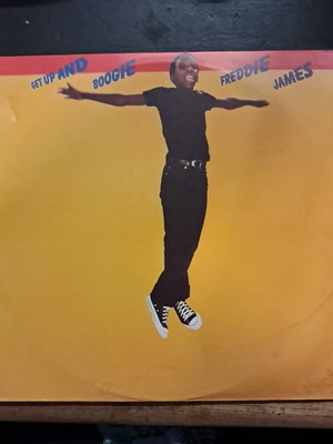 Freddie James Get Up and Boogie vinyl record