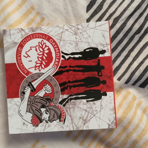 Olympiacos stickers like new, pack of 12, authentic