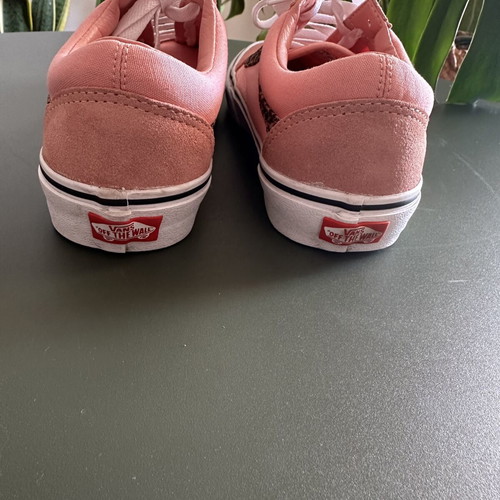 Vans Old School sneakers size 39 like new, pink suede and fabric