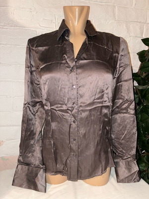 New Man shirt like new, beige, size M