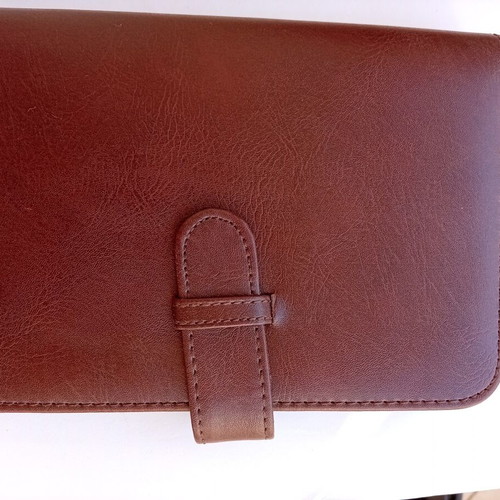 Organizer (Agenda) new, classic brown color, 19x13cm