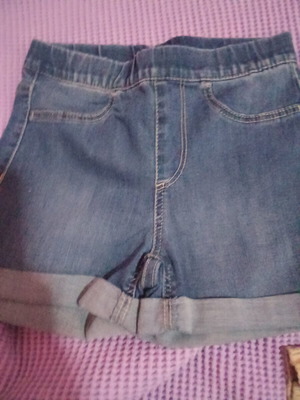 H&M Blue Shorts for Girls 6-7 Years Like New