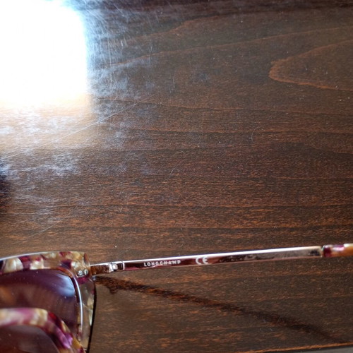 Longchamp LO637S Cat Eye Sunglasses like new, ruby color