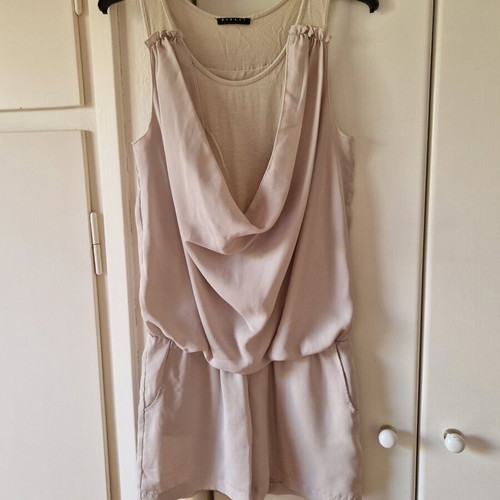 Sisley beige romper, size S