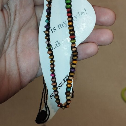 Kostibas anklet and foot bracelet set, 3 pieces