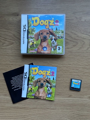Nintendo DS Dogz 2 used, complete with case and manual