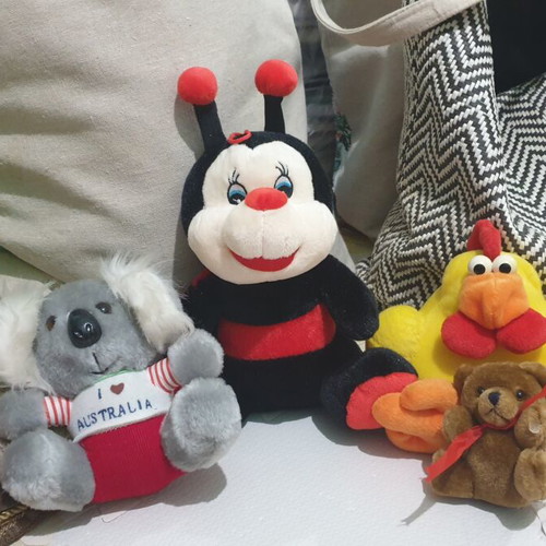 Plush toys like new, assorted set