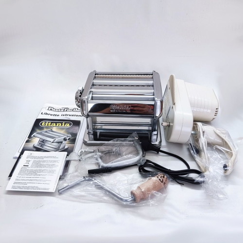 Titania Electric Pasta Machine new, made in Italy