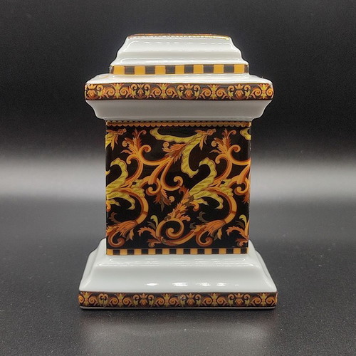 Versace Original Rosenthal Barocco Table Clock Rare