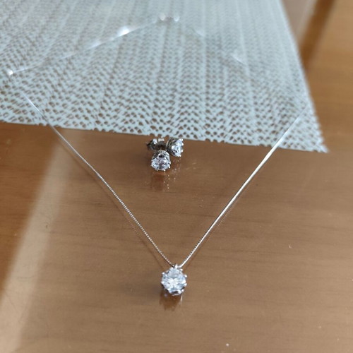 Jewelry 14k white gold worn twice, like new