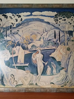 Copy of painting Parthenis Konstantinos Louomenes new