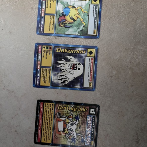 Digimon cards pack of 8