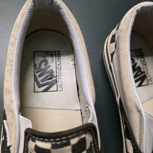 Vans Slip-On μεταχειρισμένα μέγεθος 40 με μοτίβο checkerboard