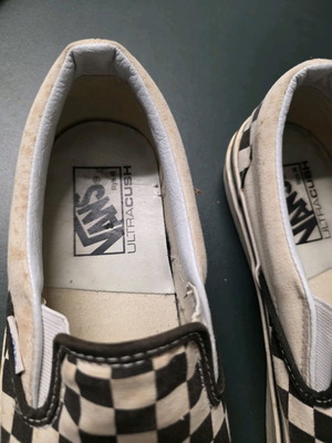 Vans Slip-On μεταχειρισμένα μέγεθος 40 με μοτίβο checkerboard