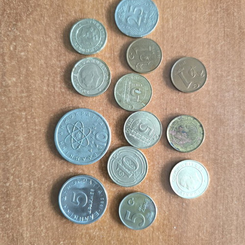 Coin set like new, Greek and Turkish
