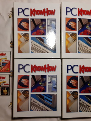 PC KnowHow collectible magazine series DeAgostini Hellas, 4 binders & 2 CD-ROMs