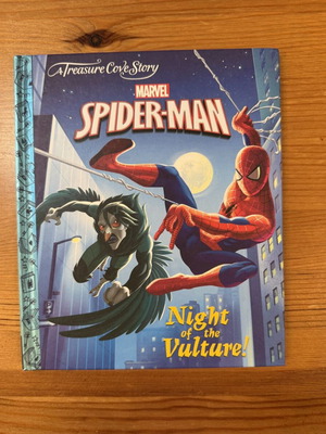 A Treasure Cove Story Spiderman Night of the Vulture children's book like new