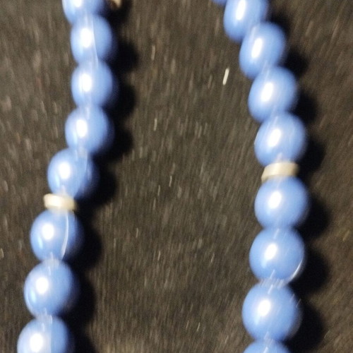 Necklace used, blue