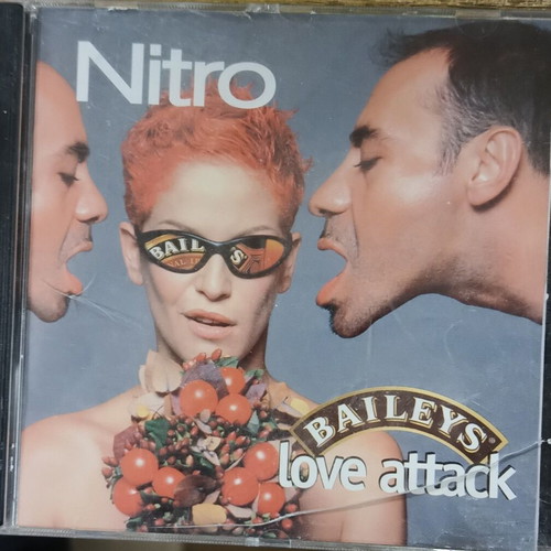 Nitro Love Attack CD promo like new, rock