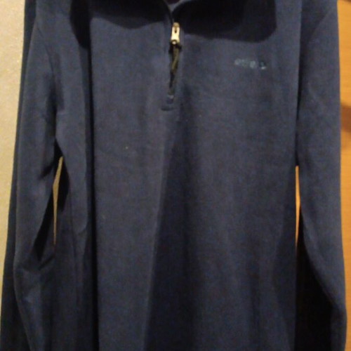 Etirel fleece shirt like new, blue, for 14 years old