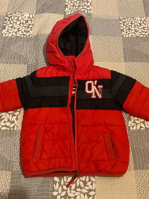 O’NEILL kids jacket used for ages 3-5, red