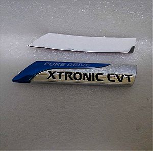 Nissan Xtronic CVT Logo - Αλουμινιο