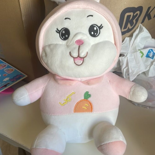 Plush bunny toy, new