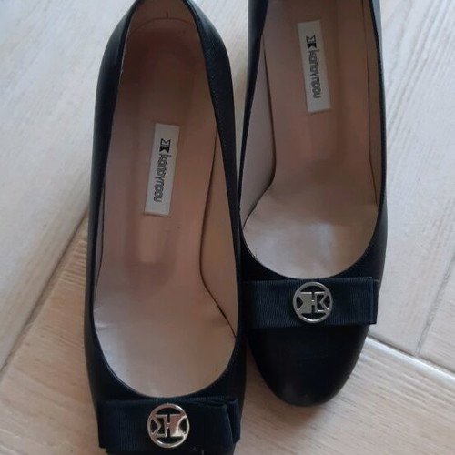 Kalogiropou black pumps like new, size 37