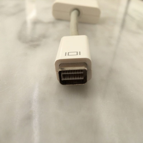 Apple Mini-DVI to DVI adapter used, genuine