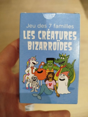 Card game for children in French new