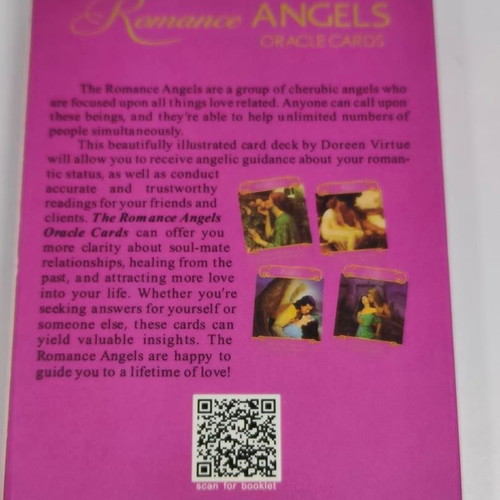 Romance Angels Oracle Cards by Doreen Virtue like new, English edition