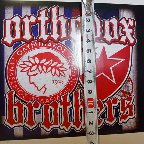 Olympiacos stickers set of 4 new