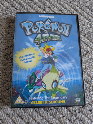 Pokemon 4ever DVD used, animation fantasy