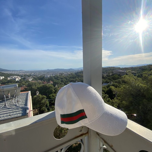 Gucci cap, white