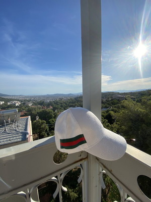 Gucci cap, white