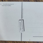 Blade Runner card postal used
