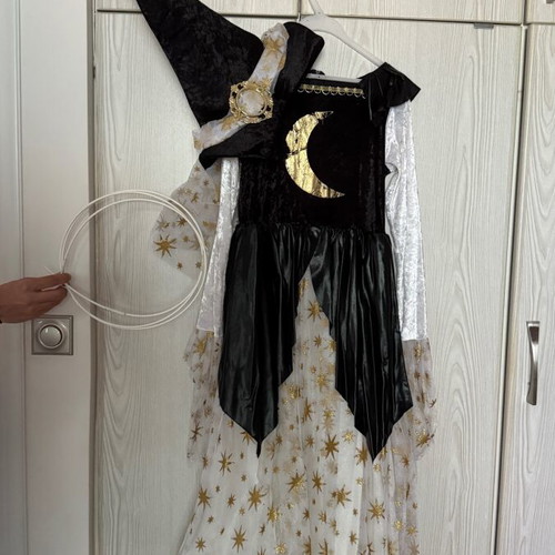 Carnival costume Queen of the Night for children 9-12 years like new