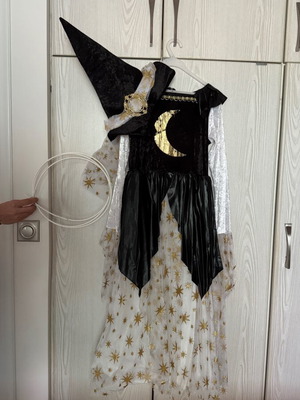 Carnival costume Queen of the Night for children 9-12 years like new