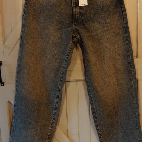 Levi's 578 Baggy Jeans new, grey brown faded color, size 32