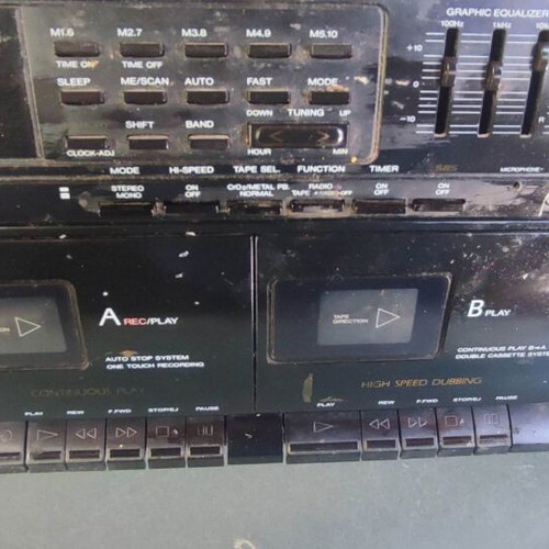Samsung PD-780L stereo radio cassette boombox used