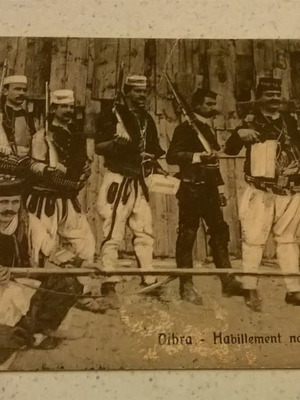 Καρτ Ποστάλ μεταχειρισμένη Dibra - Habillement national des Ribones