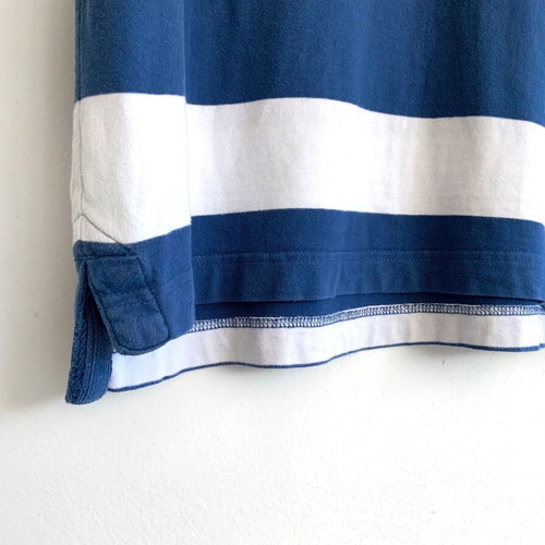 Abercrombie & Fitch Men's Short Sleeve Polo Rugby Striped Shirt Used Size S