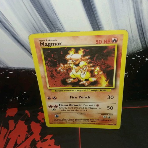 Magmar Pokemon card used 50 HP -  15,00 - Vendora.cy