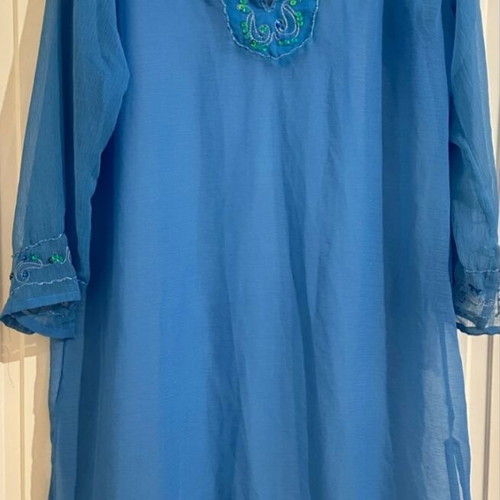 Caftans like new, pack of 2, blue and pink, XL size