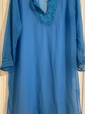 Caftans like new, pack of 2, blue and pink, XL size