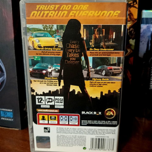 Need for Speed Undercover PSP game like new, English version