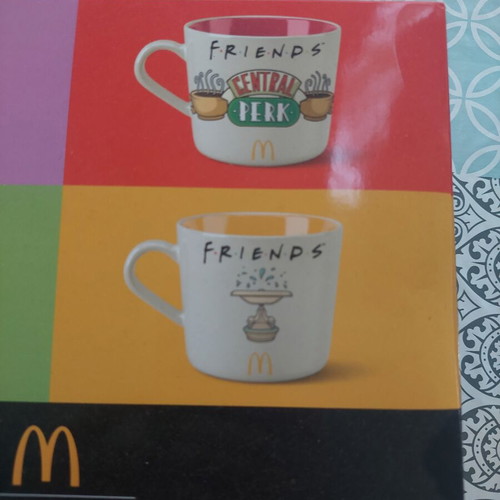 Friends collectible mug set of 4 from McDonalds