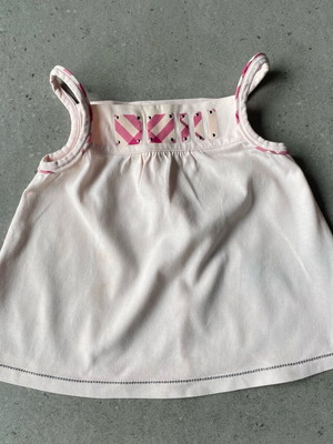 Burberry tank top like new for 18-month-old girl
